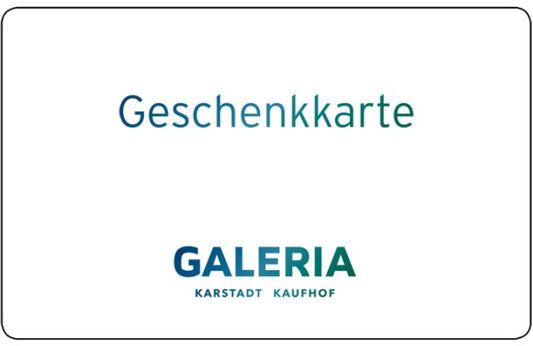 Galeria Karstadt Kaufhof Gutscheinkarte